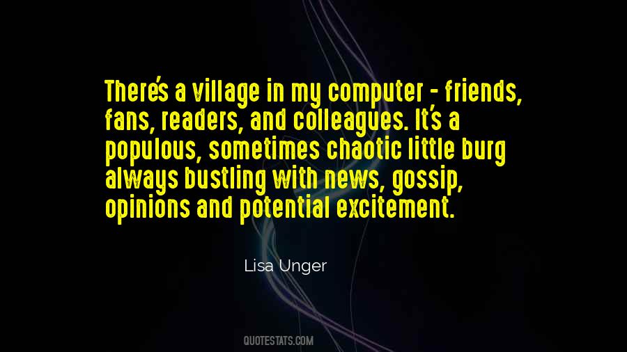 Friends Gossip Quotes #1371509
