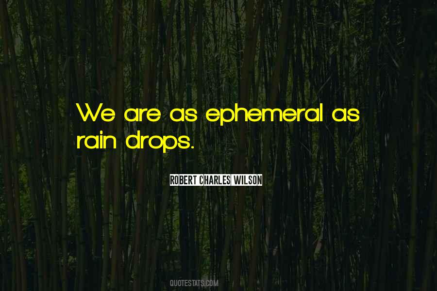 Quotes About Ephemeral Things #42902