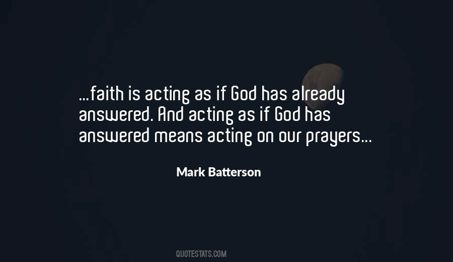 Quotes About Answered Prayers #1139934
