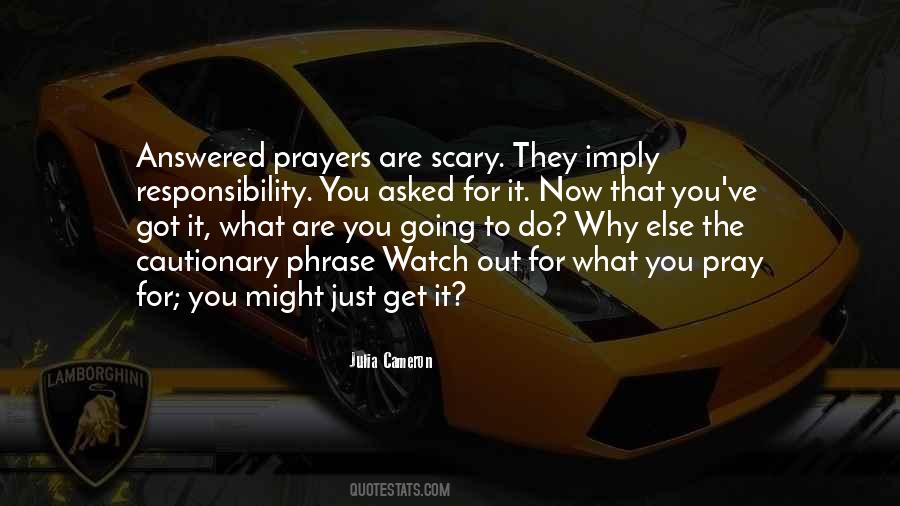 Quotes About Answered Prayers #1266412