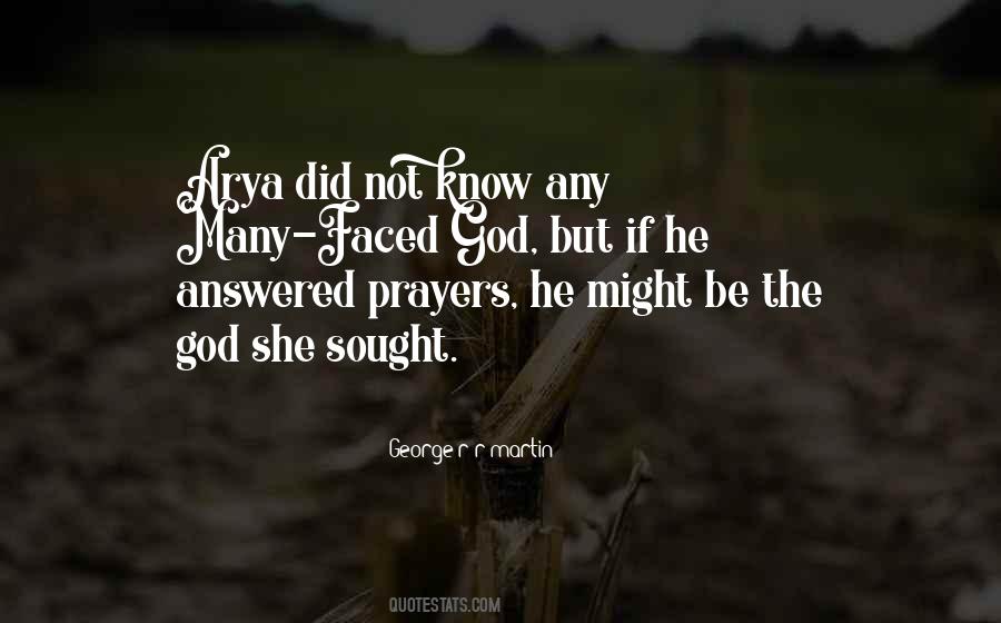 Quotes About Answered Prayers #208896