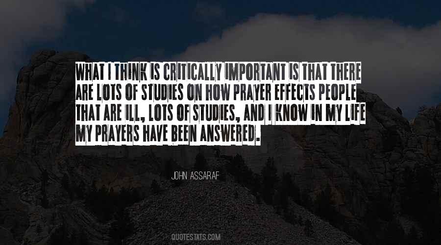 Quotes About Answered Prayers #736420