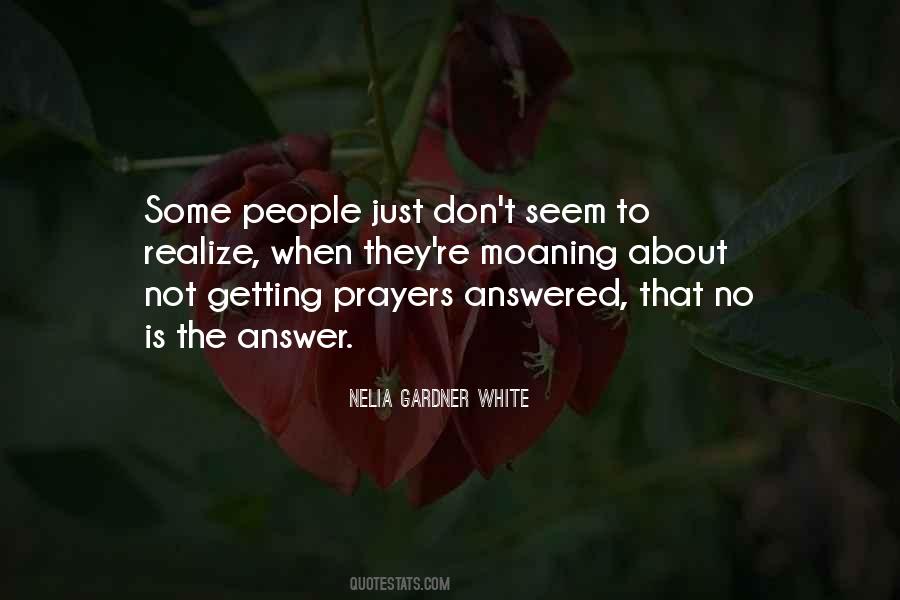 Quotes About Answered Prayers #910592
