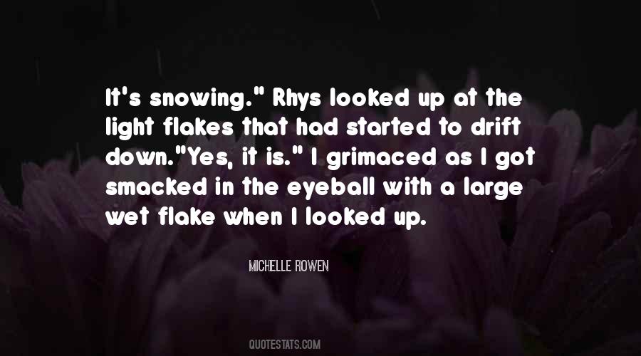 Quotes About Snowing #978987