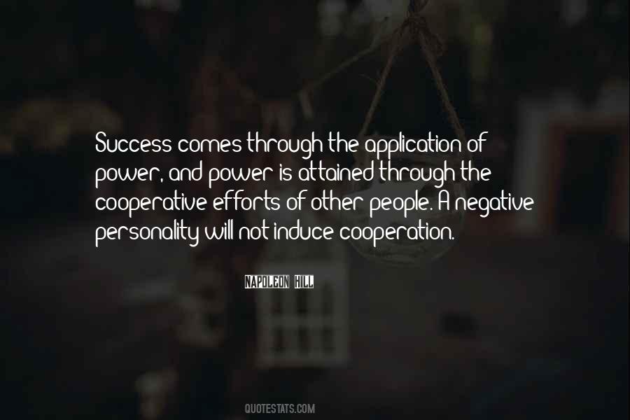 Quotes About Cooperation And Success #1217193