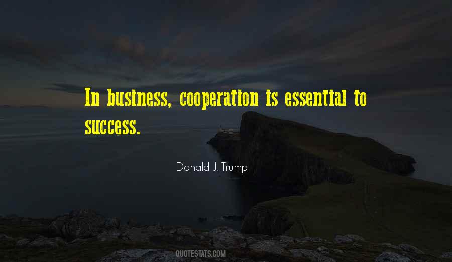 Quotes About Cooperation And Success #404988