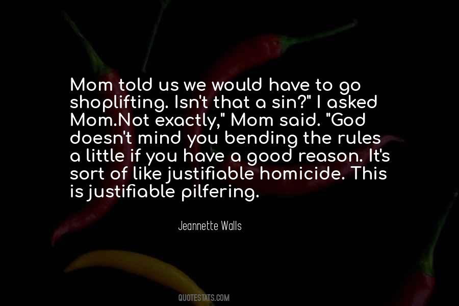 Quotes About Justifiable Homicide #194300