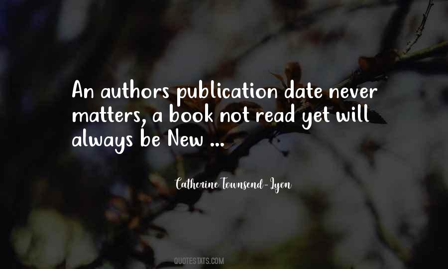 Quotes About New Authors #489720