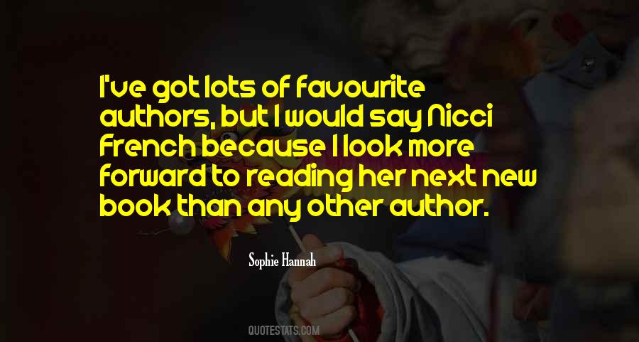 Quotes About New Authors #953129