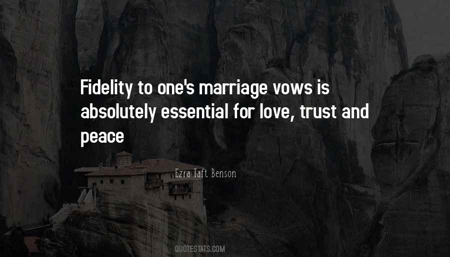 Marriage Fidelity Quotes #1563353