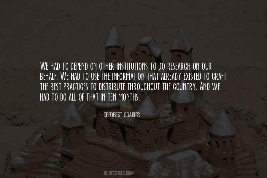 Quotes About Best Practices #172912