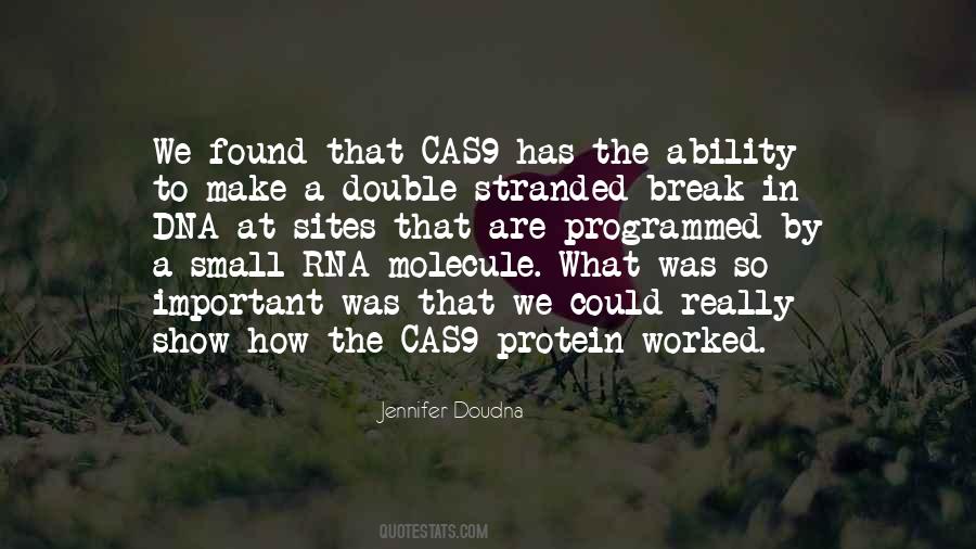 Cas9 Protein Quotes #401109