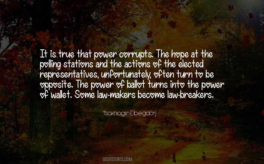 Quotes About Power Corrupts #184229