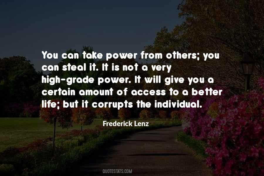 Quotes About Power Corrupts #830699