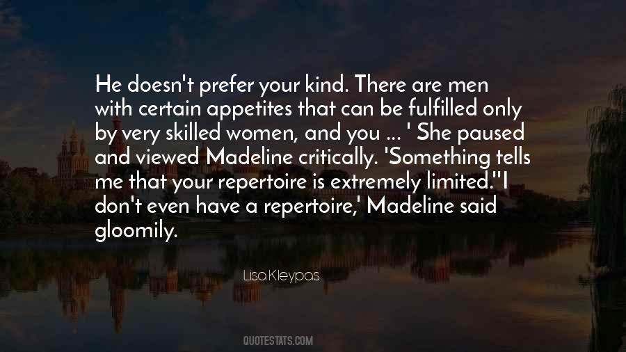 Quotes About Madeline #131567