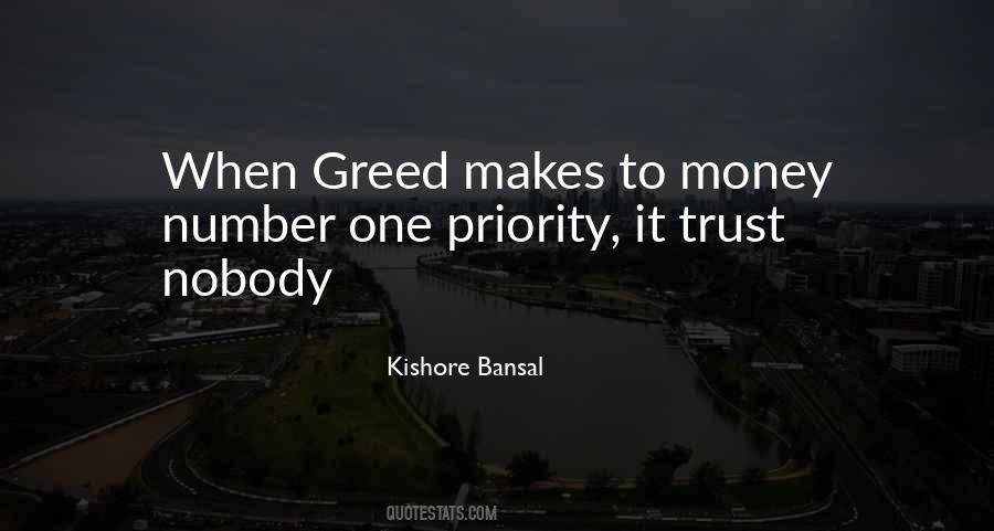 Greed Money Quotes #843236