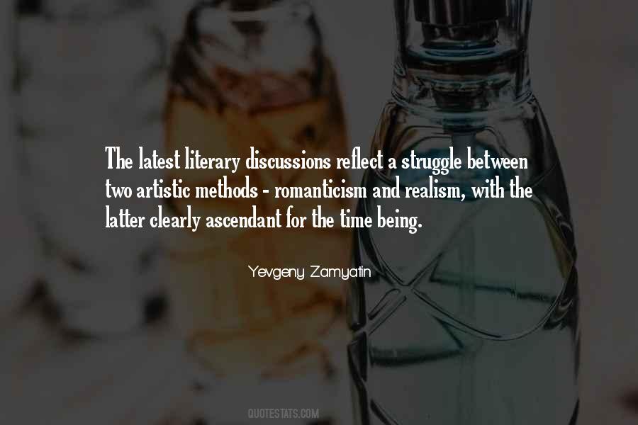 Quotes About Realism And Romanticism #149762
