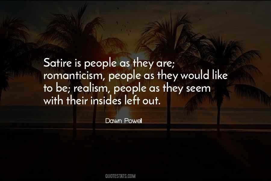 Quotes About Realism And Romanticism #1579630