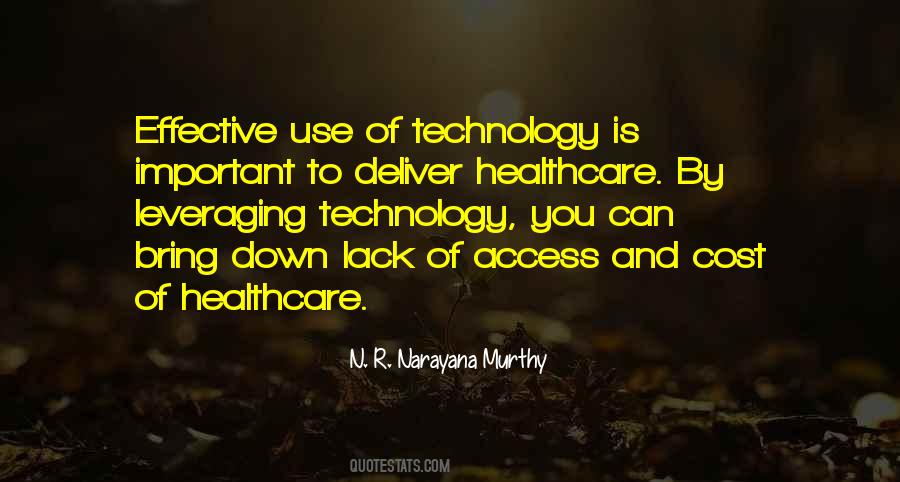 Quotes About Use Of Technology #1316657