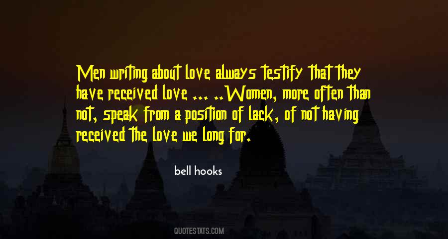 Quotes About Love Bell Hooks #744745