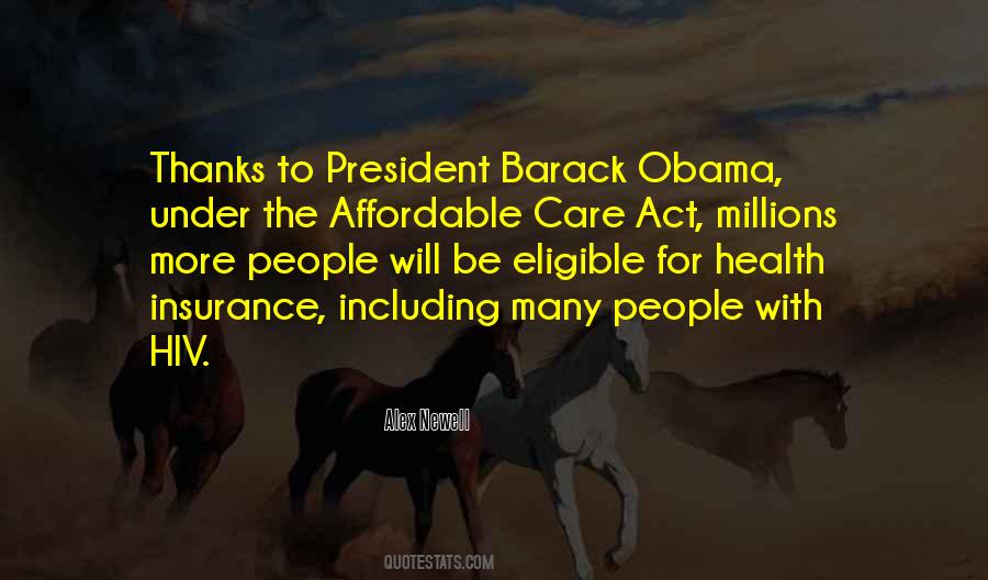 Quotes About Affordable Care Act #1393046