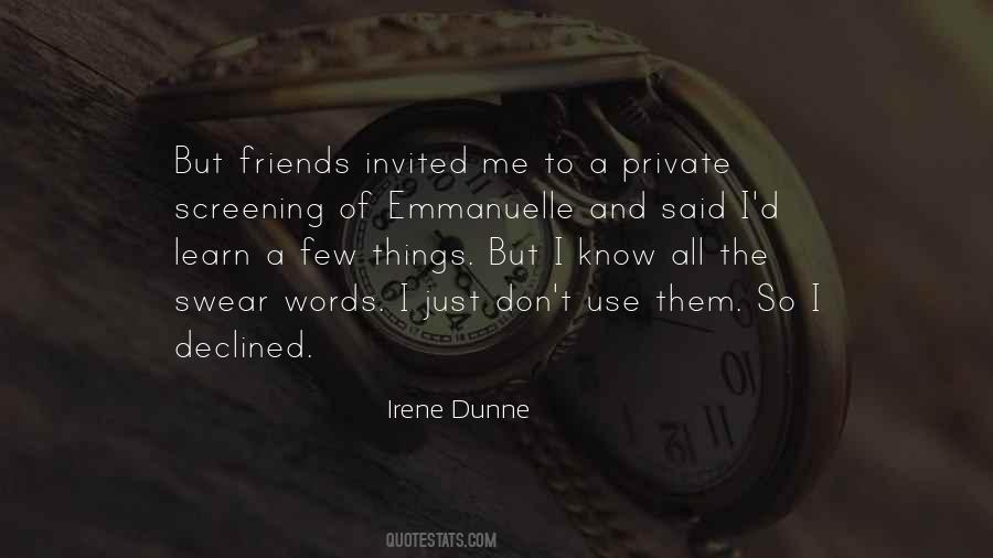 Quotes About Irene #149009