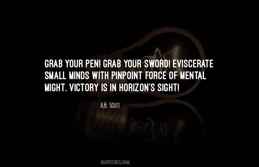 Pen And Sword Quotes #1143148