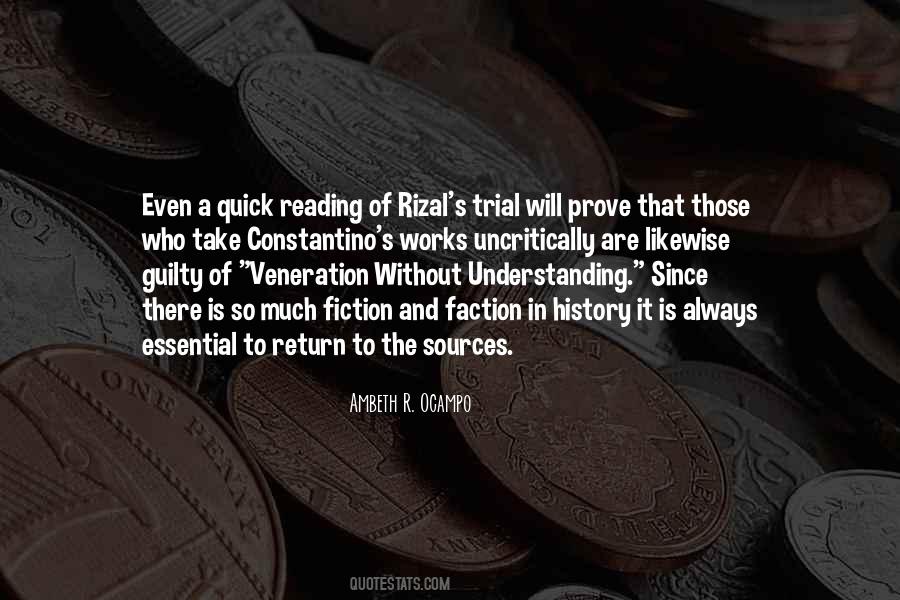 Veneration Without Understanding Quotes #942196