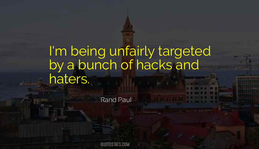 Quotes About Hacks #705023