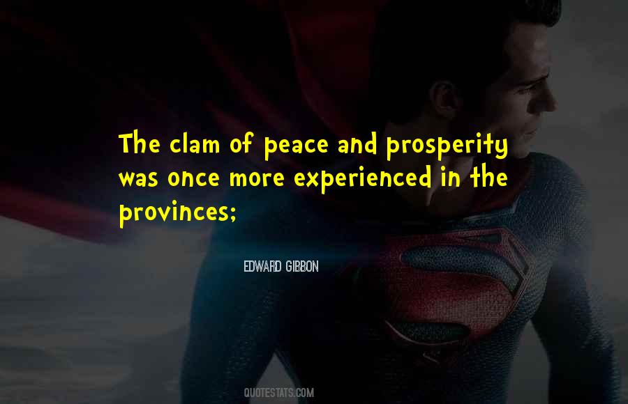 Peace And Prosperity Quotes #1095589