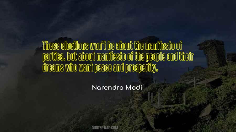 Peace And Prosperity Quotes #1645173