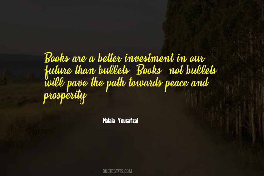 Peace And Prosperity Quotes #1657149