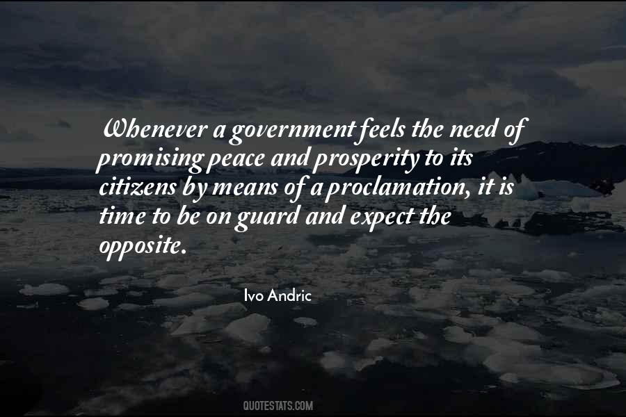 Peace And Prosperity Quotes #1738580