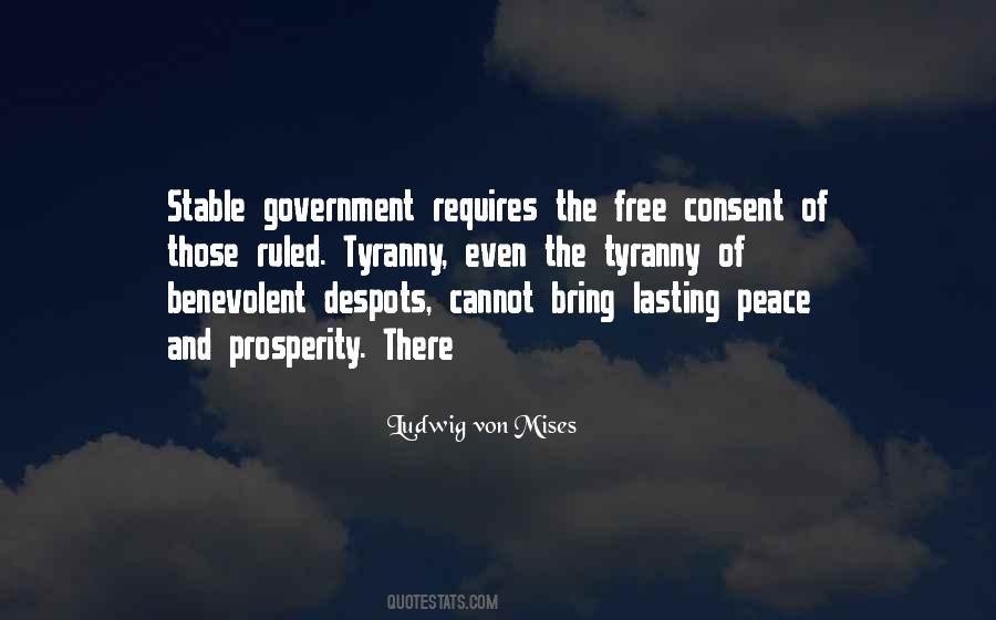 Peace And Prosperity Quotes #228662