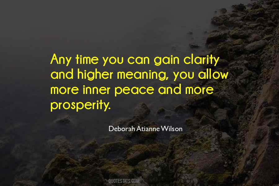 Peace And Prosperity Quotes #352691