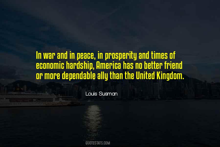 Peace And Prosperity Quotes #377357