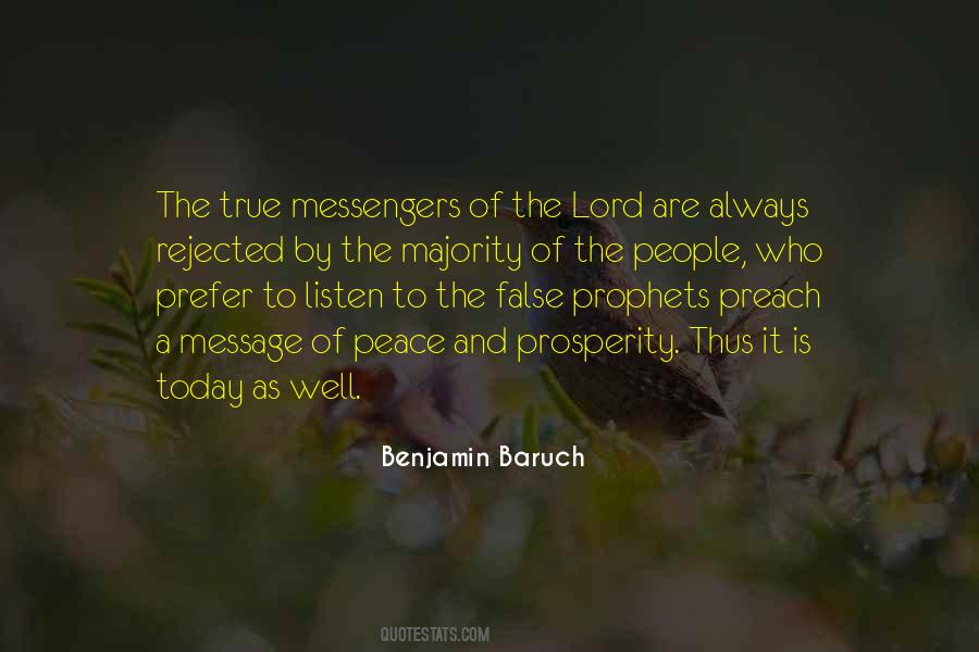Peace And Prosperity Quotes #397909