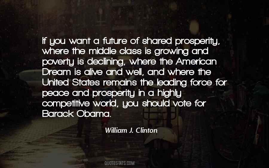 Peace And Prosperity Quotes #435024