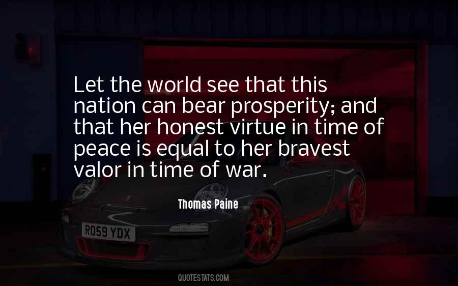 Peace And Prosperity Quotes #561222