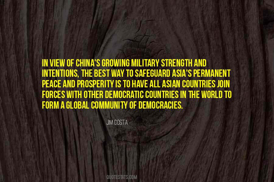 Peace And Prosperity Quotes #588297