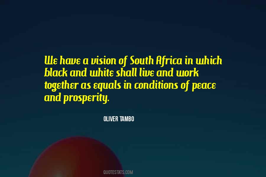 Peace And Prosperity Quotes #590569