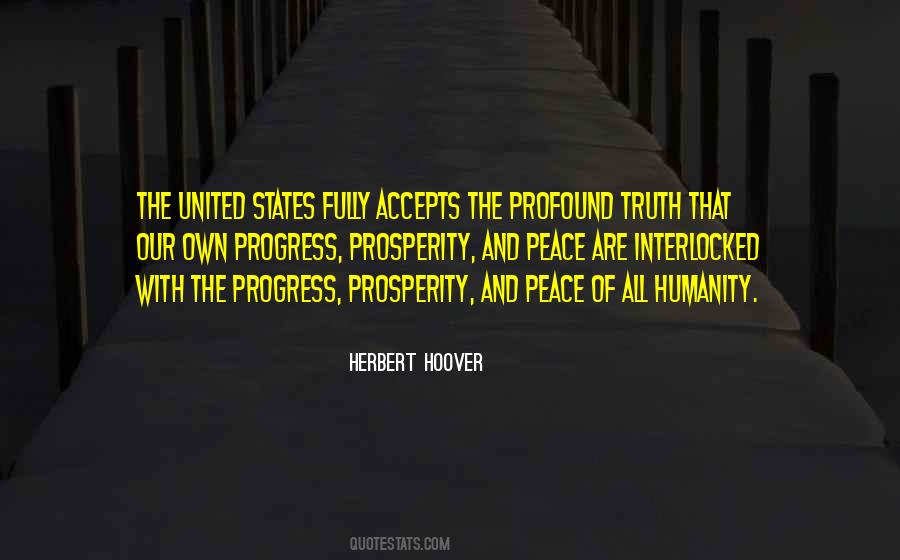 Peace And Prosperity Quotes #692757