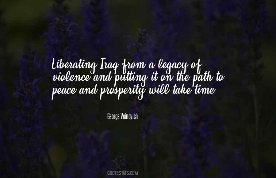 Peace And Prosperity Quotes #754640