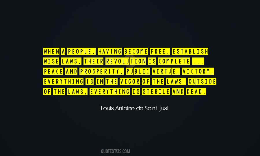 Peace And Prosperity Quotes #88261