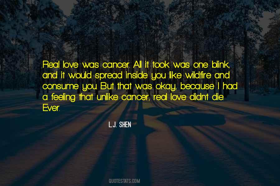 Love Cancer Quotes #889736