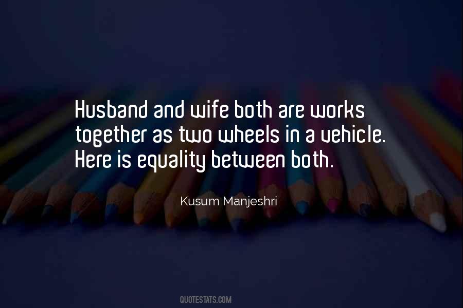 Quotes About Husband And Wife Relationship #543334