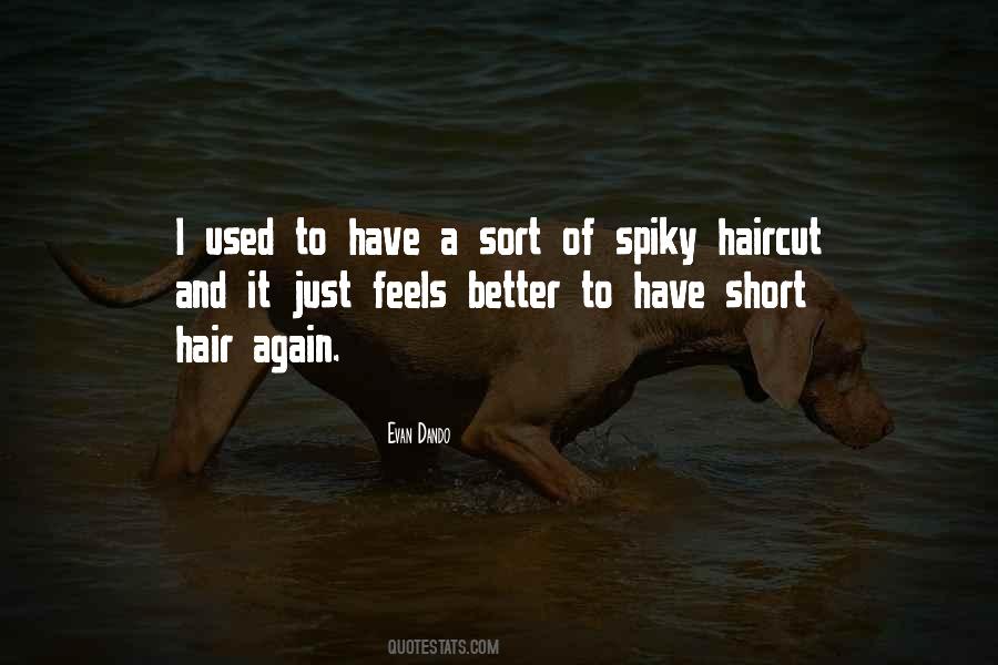 Quotes About Short Haircut #1439030