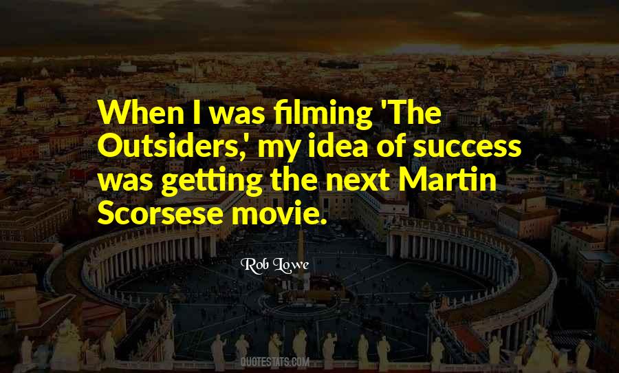 Quotes About Scorsese #1236319