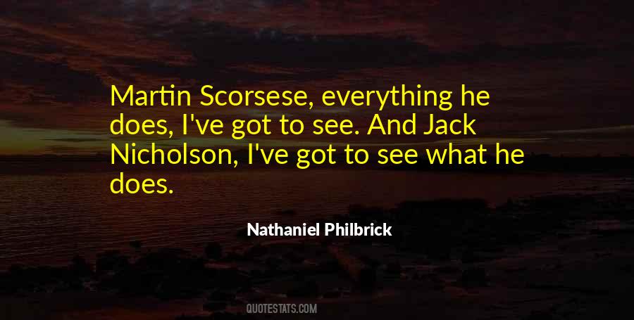 Quotes About Scorsese #1718003