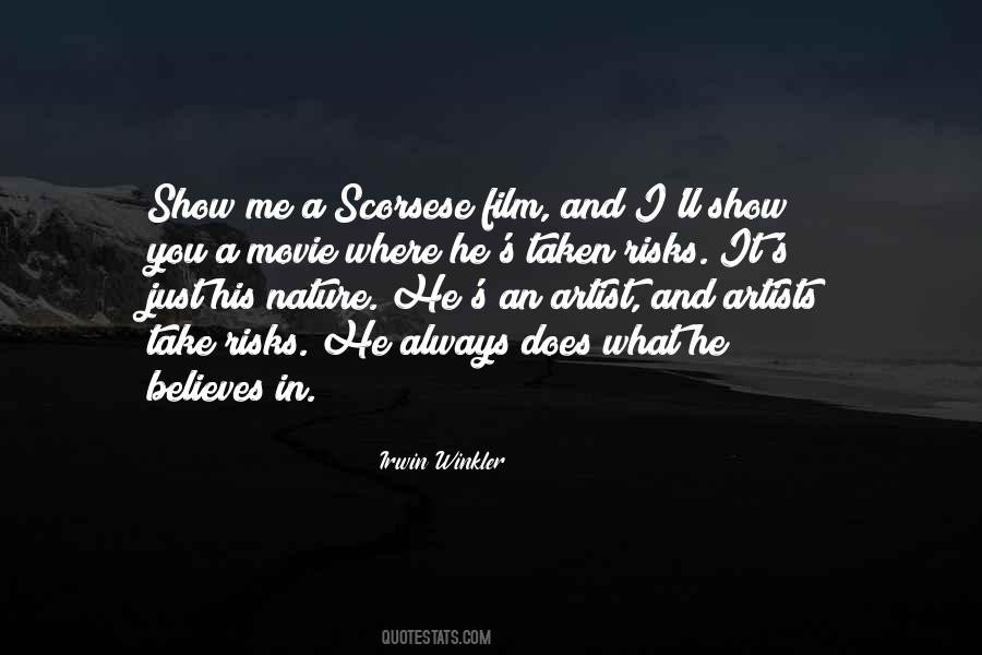 Quotes About Scorsese #1723734